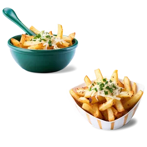 Garlic Parmesan Fries PNG 57