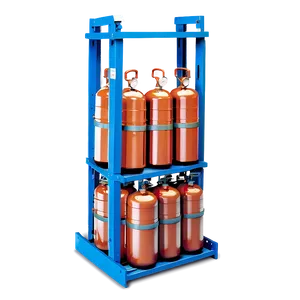 Gas Cylinder Rack PNG Jsr