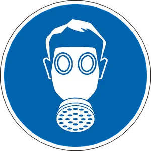 Gas Mask Symbol Graphic PNG image
