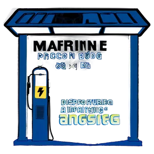Gasoline Dispensing Area Warning PNG Sdf64 PNG