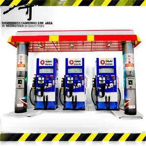 Gasoline Dispensing Area Warning PNG Xuk12 PNG