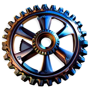 Gear Cluster Icon PNG 4