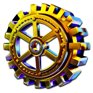 Gear Cluster Icon Png Cwk56 PNG image