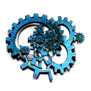 Gears Blueprint PNG Mky63
