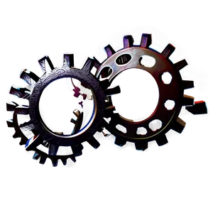 Gears Border PNG Gcp22