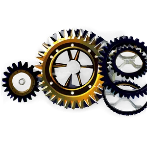 Gears Pattern PNG Esg47 PNG