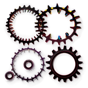 Gears Pattern PNG Yfc78