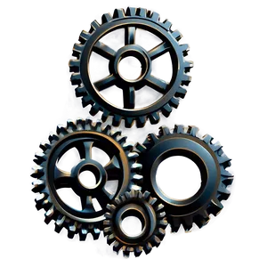 Gears Vector PNG Ftu PNG