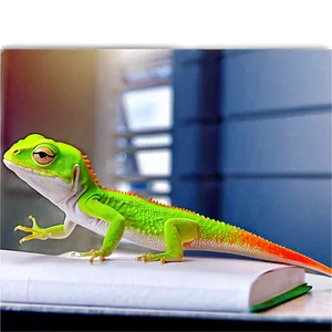 Geico Gecko In Office Png 06212024 PNG image