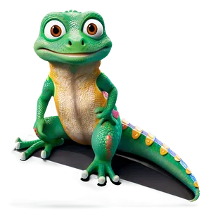 Geico Gecko With Money Saving Tips PNG Eko