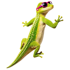 Geico Gecko With Sunglasses PNG 73