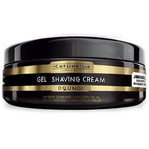 Gel Shaving Cream Png 06292024 PNG image