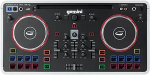 Gemini D J Controller Top View PNG image