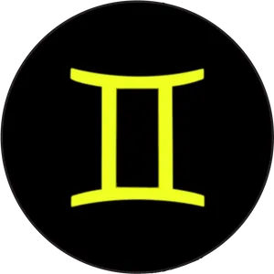 Gemini Zodiac Symbol PNG image