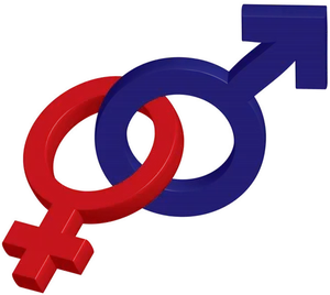 Gender Symbols Interlocked PNG image
