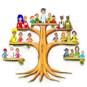 Genealogy Tree For Family Reunion Png 06212024 PNG image