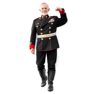 General's Victory Pose Png Syo33 PNG image