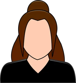 Generic Female Avatar Profile PNG image