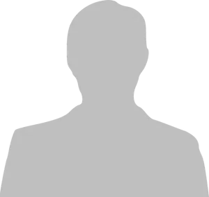 Generic Man Silhouette Profile PNG image
