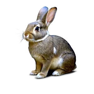Gentle Bunny PNG 79