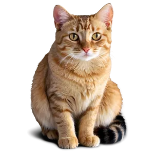 Gentle Cat Illustration Png Ssa PNG image