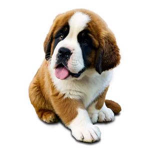 Gentle Giant Saint Bernard PNG 06252024 PNG