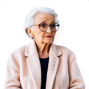 Gentle Old Lady PNG 61 PNG