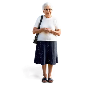 Gentle Old Lady PNG 65 PNG