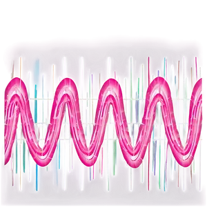 Gentle Pink Wavy Lines Png 77 PNG image