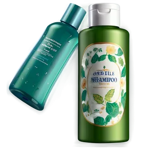 Gentle Shampoo Bottle PNG Uuk75