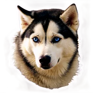 Gentle Siberian Husky Png 23 PNG image