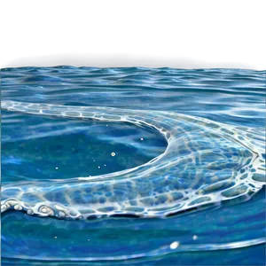 Gentle Water Waves Png Vtg85 PNG image