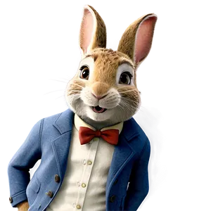 Gentleman Peter Rabbit PNG Hvr
