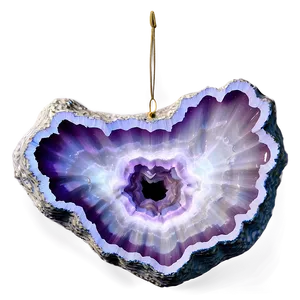 Geode Carved Ornament Png 85 PNG image