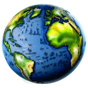 Geographical World Globe PNG Jfa PNG