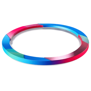 Geometric 3d Circle Shape PNG 37