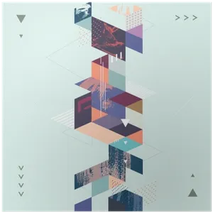 Geometric_ Abstract_ Artwork PNG image
