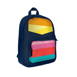 Geometric Backpack Png Hrg59 PNG image