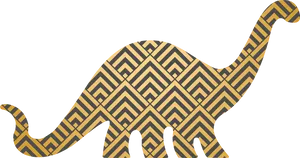 Geometric Camel Pattern Illustration