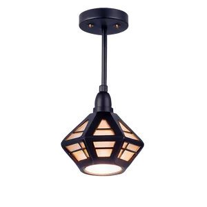 Geometric Ceiling Light PNG 91