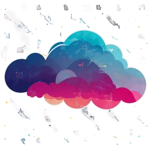 Geometric Cloud Vector PNG 54