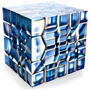 Geometric Cube PNG Ofs
