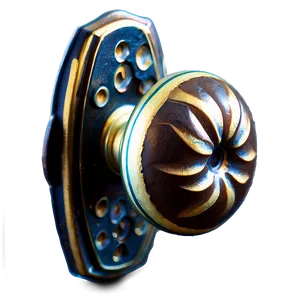 Geometric Doorknob Png 06272024 PNG image