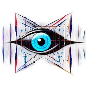 Geometric Evil Eye PNG Lxf64