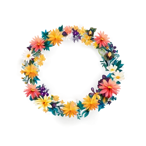 Geometric Flower Circle PNG Sqh10 PNG