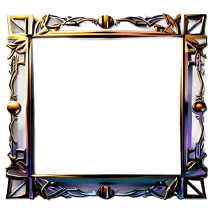 Geometric Frame PNG 04292024