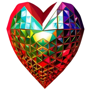 Geometric Heart Clipart PNG Cpr PNG