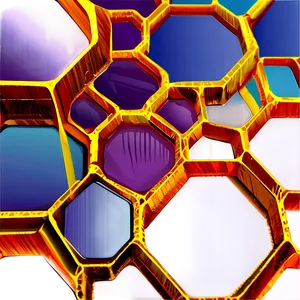 Geometric Honeycomb PNG 05232024 PNG