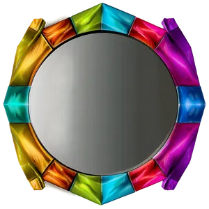 Geometric Mirror Frame PNG Xuy66 PNG