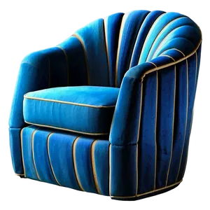 Geometric Modern Chair PNG 06282024